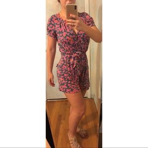 Diane Vom Furstenburg 100% silk romper size 4